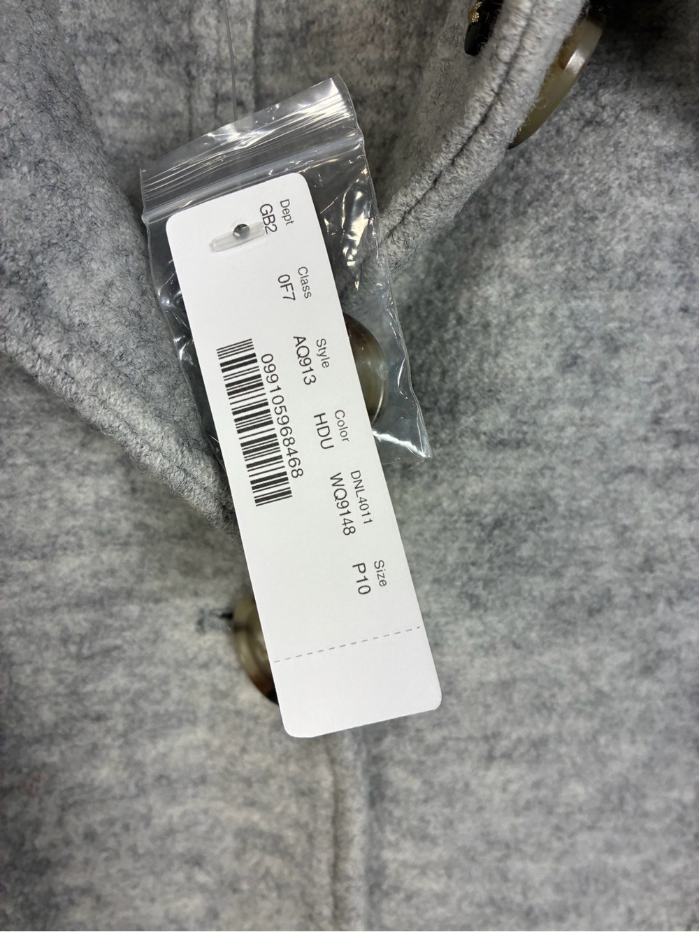 J.Crew Italian Boiled Wool Manifattura Di Carmignano Lady Coat - Picture 8 of 15